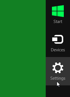 windows 8 change background color