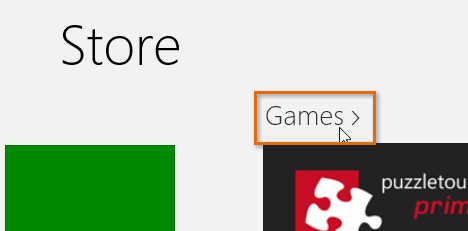 Windows 8.1 App Store: Install Games 