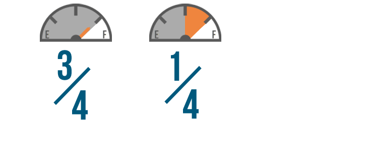 problem solving of fractions examples