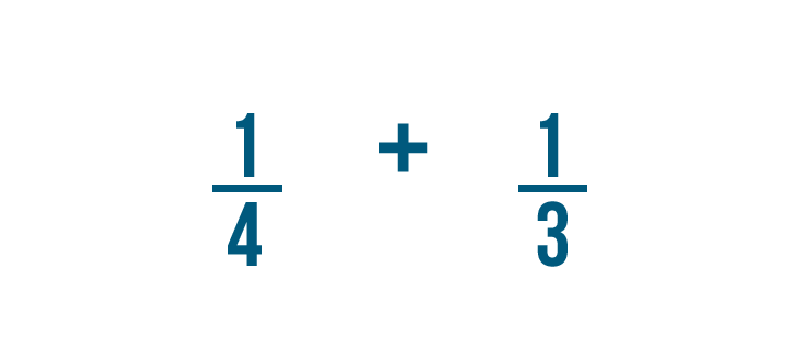 [10000印刷√] 1/2 plus 1/3 equals in fraction 248085-1 2 plus 3 4 equals 1 2 Plus What Equals 2 3