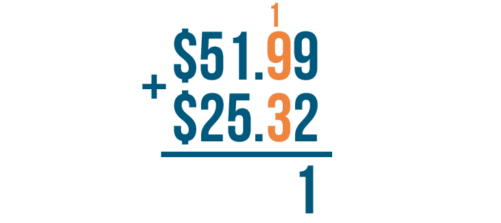 addition and subtraction of decimals problem solving