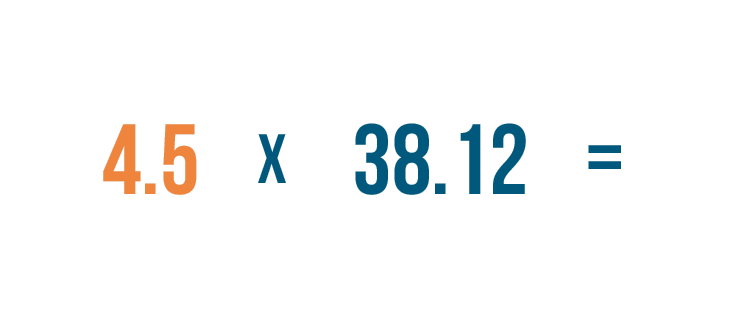 problem solving decimal multiplication