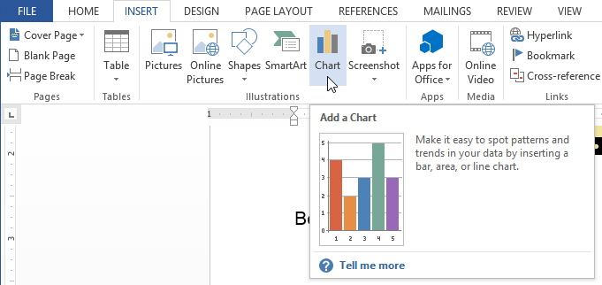 How Do I Make A Chart In Word