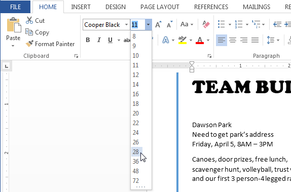 how to copy text formatting in word 2013