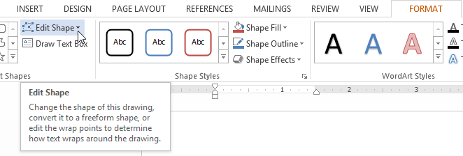 How to change the shape of a text box in powerpoint for mac free