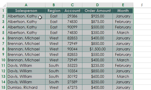 create pivot tables in excel 2013