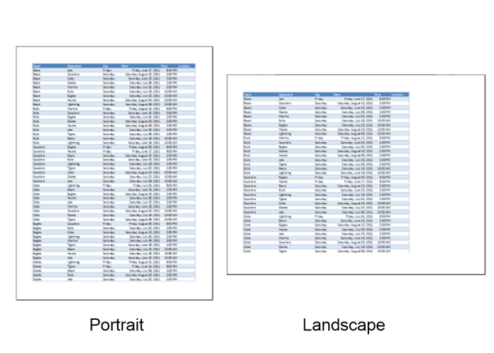 Screenshot of Excel 2013