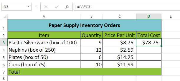 how to use microsoft excel formulas