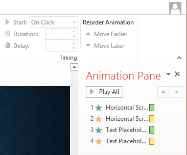 PowerPoint 2013: Animating Text and Objects