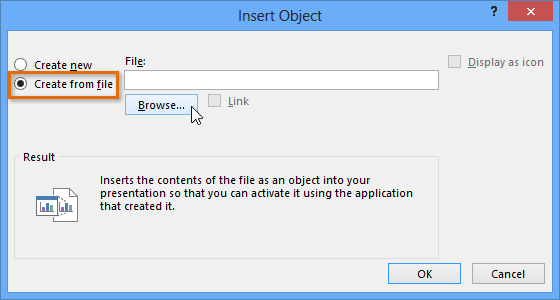 Insert Excel Chart Into Powerpoint