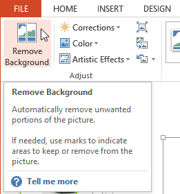 Screenshot of PowerPoint 2013