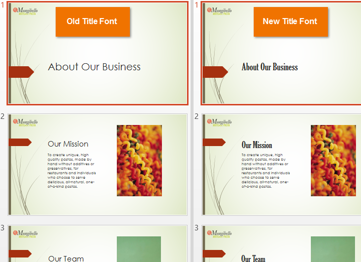 how to use slide master in powerpoint to change color text