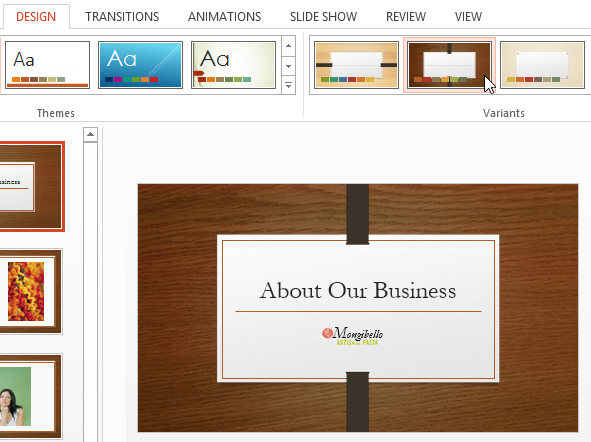 powerpoint themes microsoft