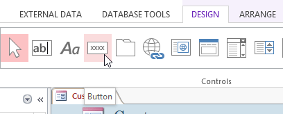 How To Add Command Button On Forms In Ms Access Data Images