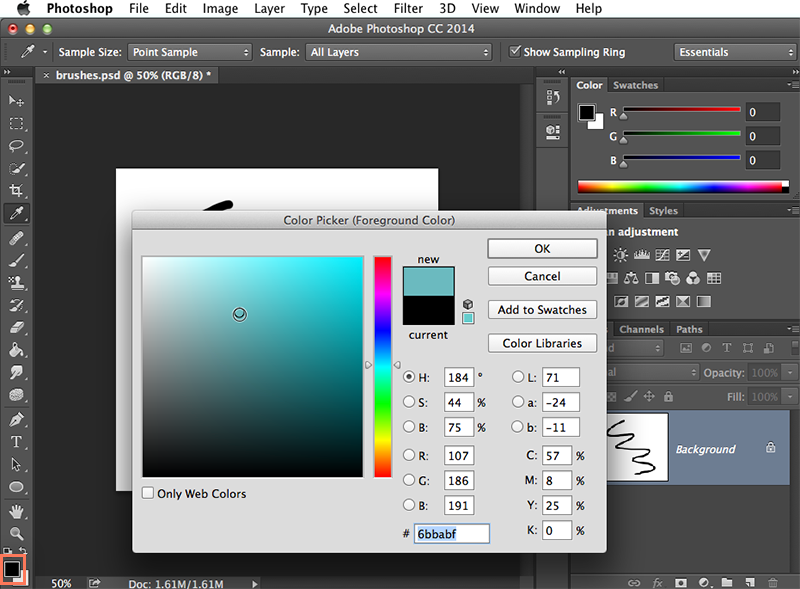 Photoshop Basics: Working with Brushes