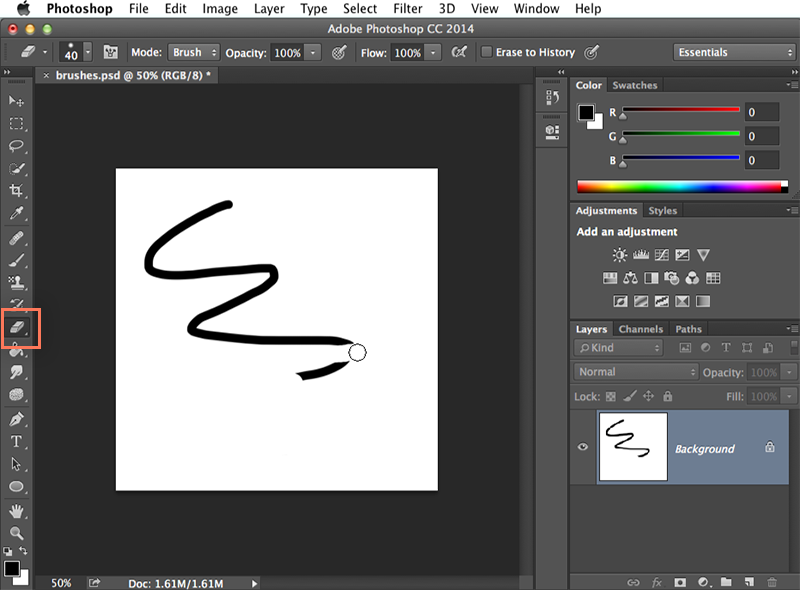 Photoshop Basics: Working with Brushes