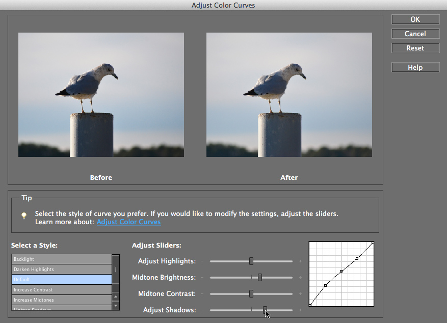 adjusting levels in photoshop to see through