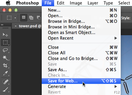 Photoshop Basics: Saving Images