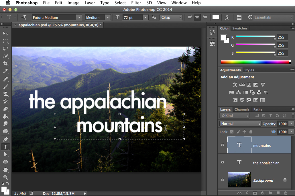 how to download text for photoshop