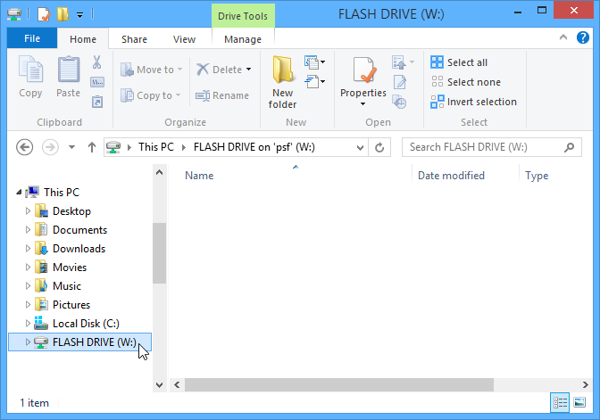 screenshot sistem operasi Windows 8