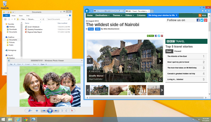 Windows 8 скриншоту