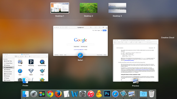 screenshot of OS X