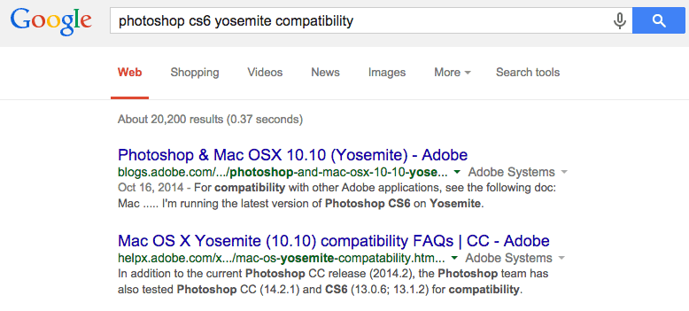 osx yosemite adobe printer missing