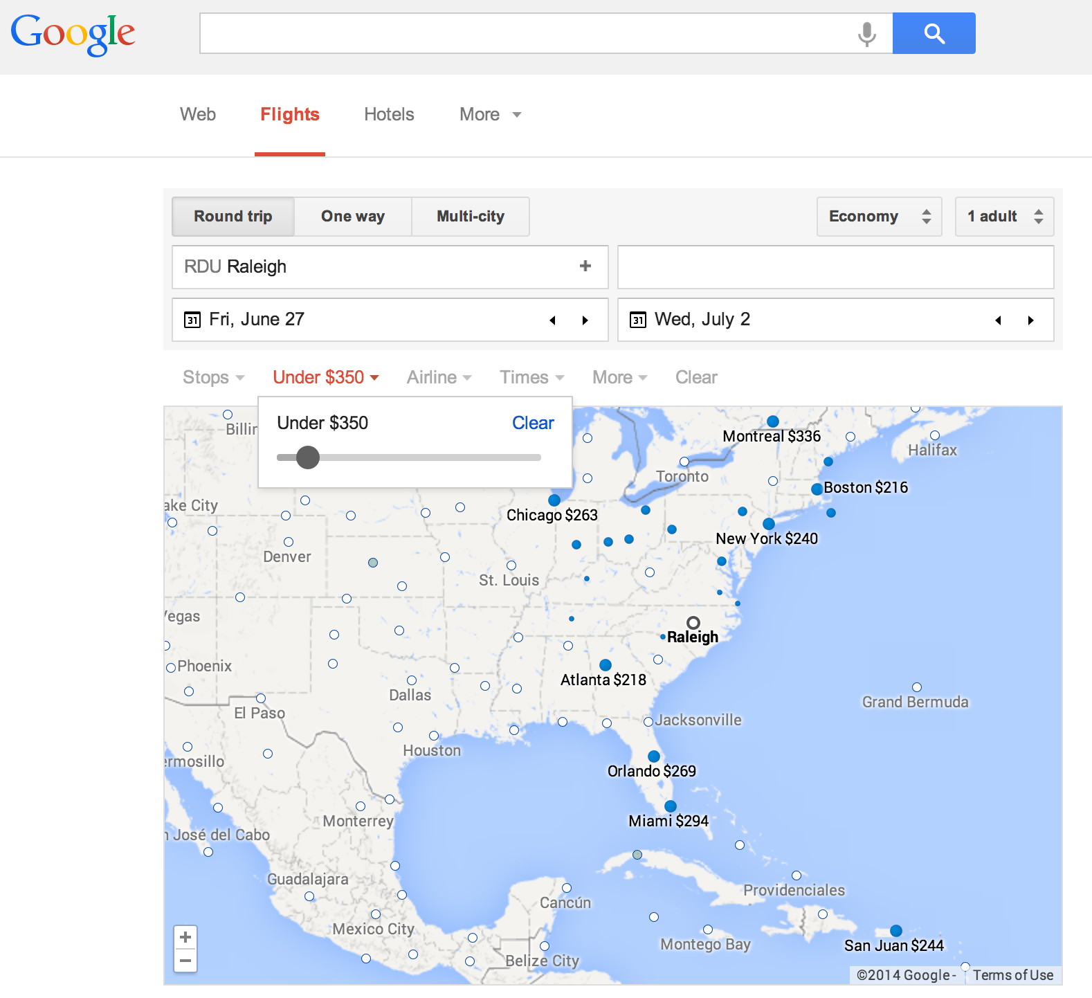 Google Tips Use Google Flights to Plan Your Vacation