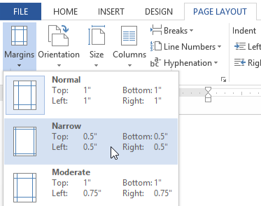 Checking Your Margins Using Double-Side Formatting