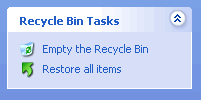 Recycle Bin Tasks List