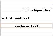 Text Alignment
