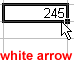 Small White Arrow