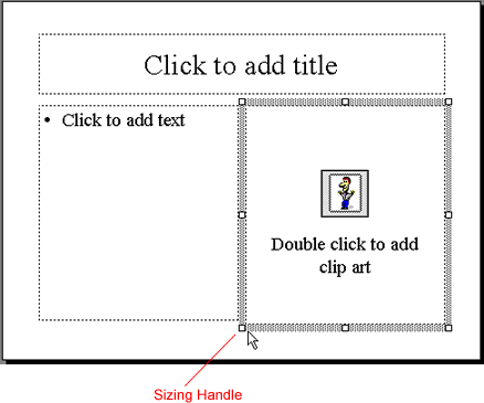 resize placeholder to fit text powerpoint