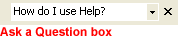 Ask A Question box