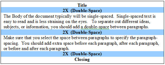 Word 2003: Set Line and Paragraph Spacing