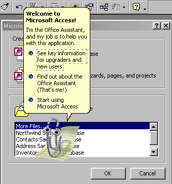 Access 2000: Starting Access