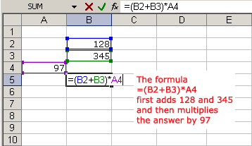 Excel Xp Creating Complex Formulas