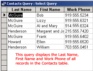 Query Results