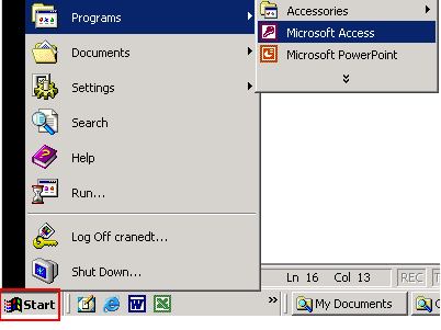 Start Programs on Windows Desktop