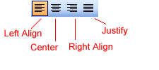 Alignment Buttons