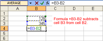 Simple Subtraction Formula