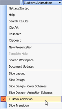 PowerPoint 2003: Animating Slides