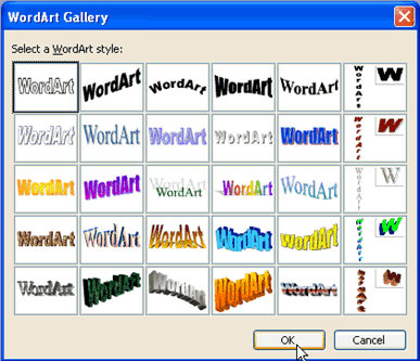 WordArt Gallery