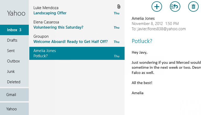 official gmail app for windows 8.1